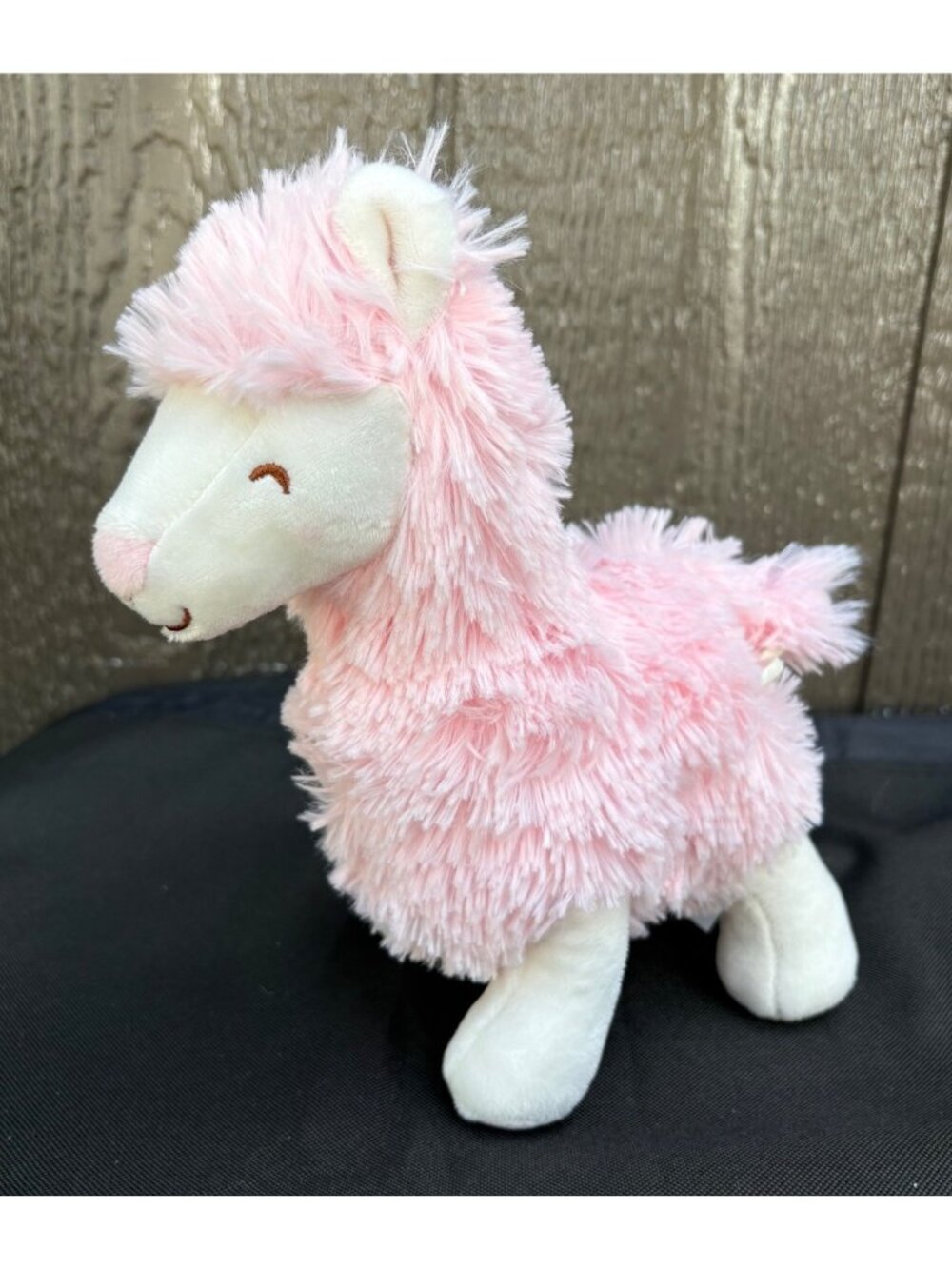 Carter's Pink Llama Waggy Musical Plush Toy Rock-A-Bye Baby Wind Up Soft Lovey